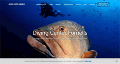 Desktop Screenshot of divingfornells.com